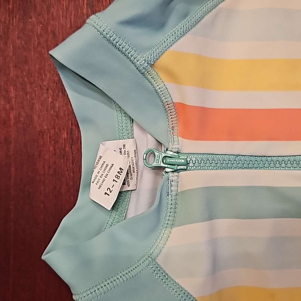 RUGGEDBUTTS Long-sleeve Zip-up Rashguard - Picture 3 of 5
